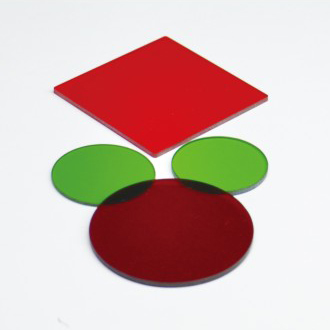 比较测色计滤光玻璃